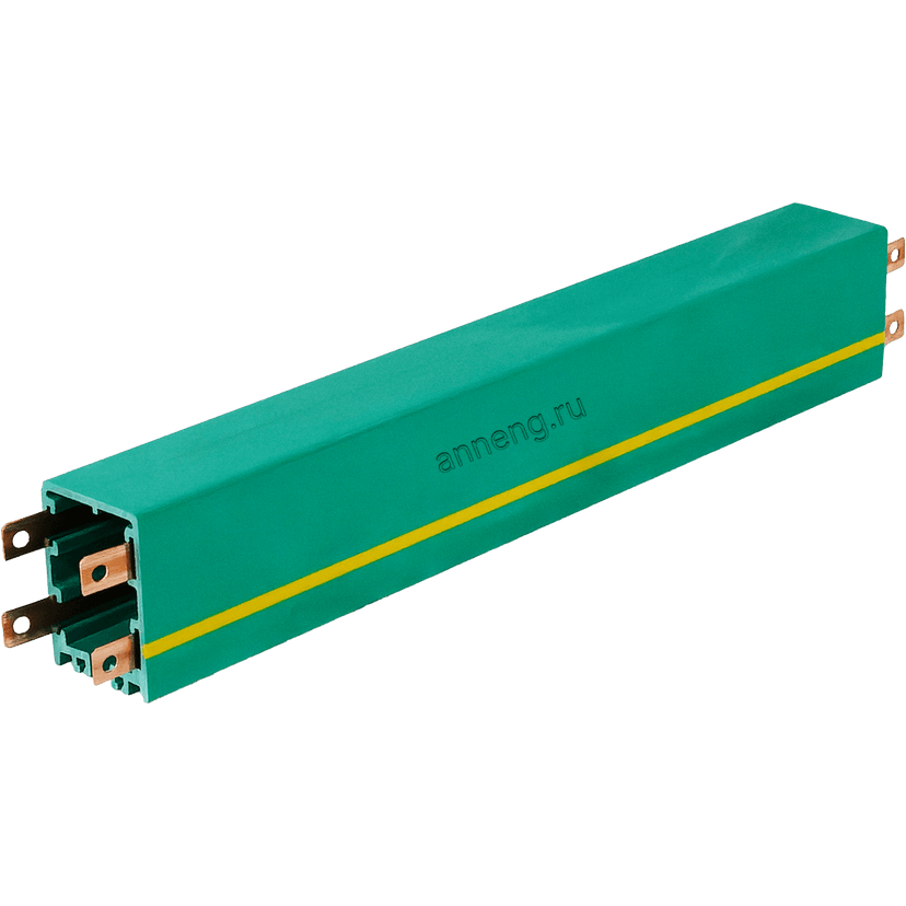 Троллейный шинопровод HFP56 50А (4 жилы, длина 4 м, тип с загибом, корпус -40С до +70С), HFP56-4-10/50